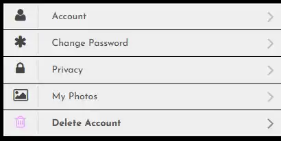 Delete Account Screen 2